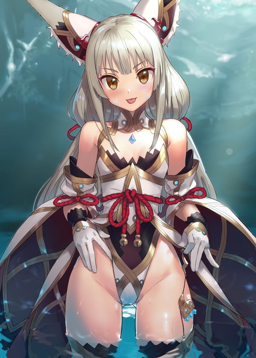 nia (xenoblade chronicles and 1 more) drawn by kawakami_rokkaku