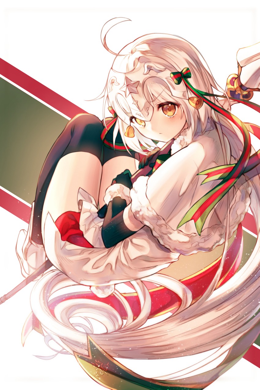 jeanne d'arc alter santa lily (fate and 1 more) drawn by kh_(kh_1128)