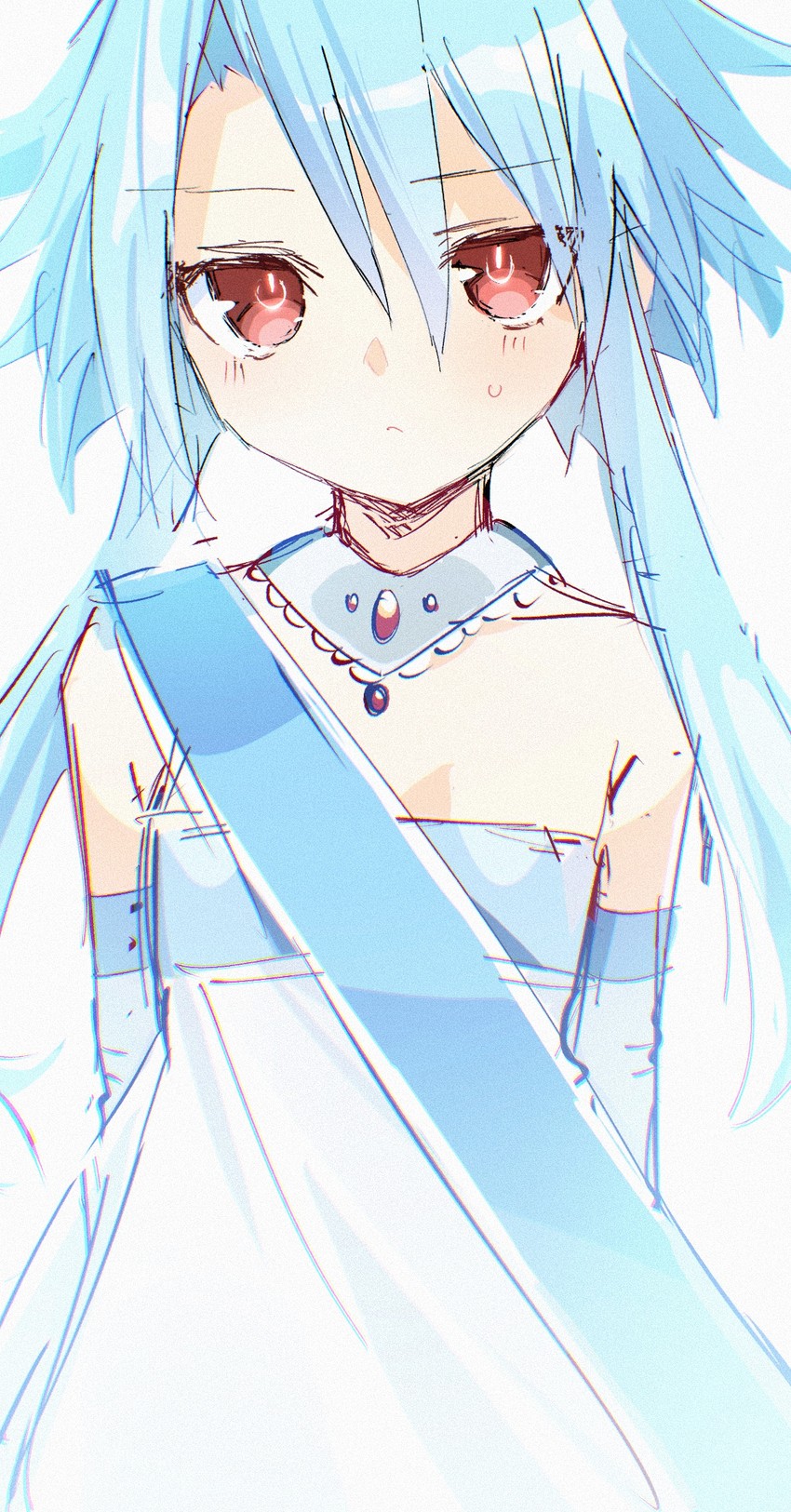 white heart (azur lane and 1 more) drawn by buran_buta