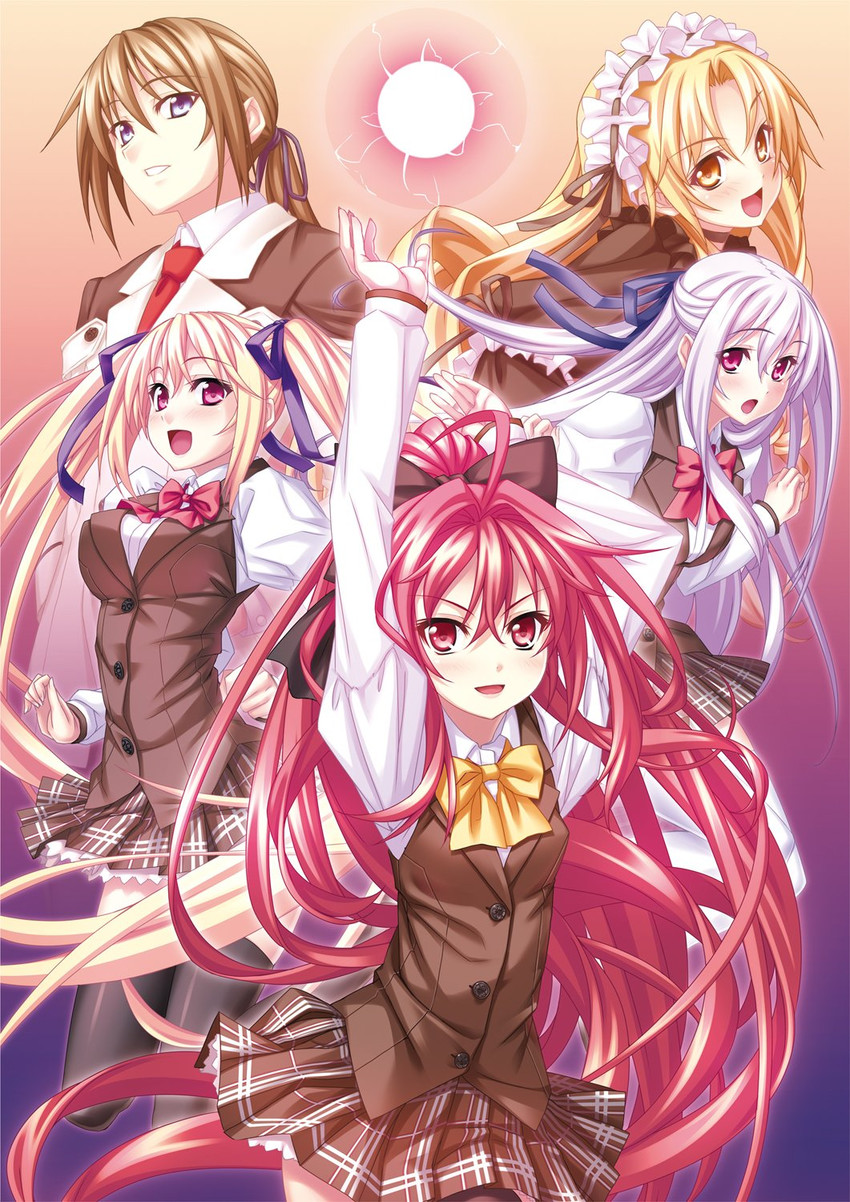 corticarte apa lagranges, yugiri perserte, yugiri princesca, tatara phoron, and iaritikke sin goluot (shinkyoku soukai polyphonica) drawn by kannatsuki_noboru