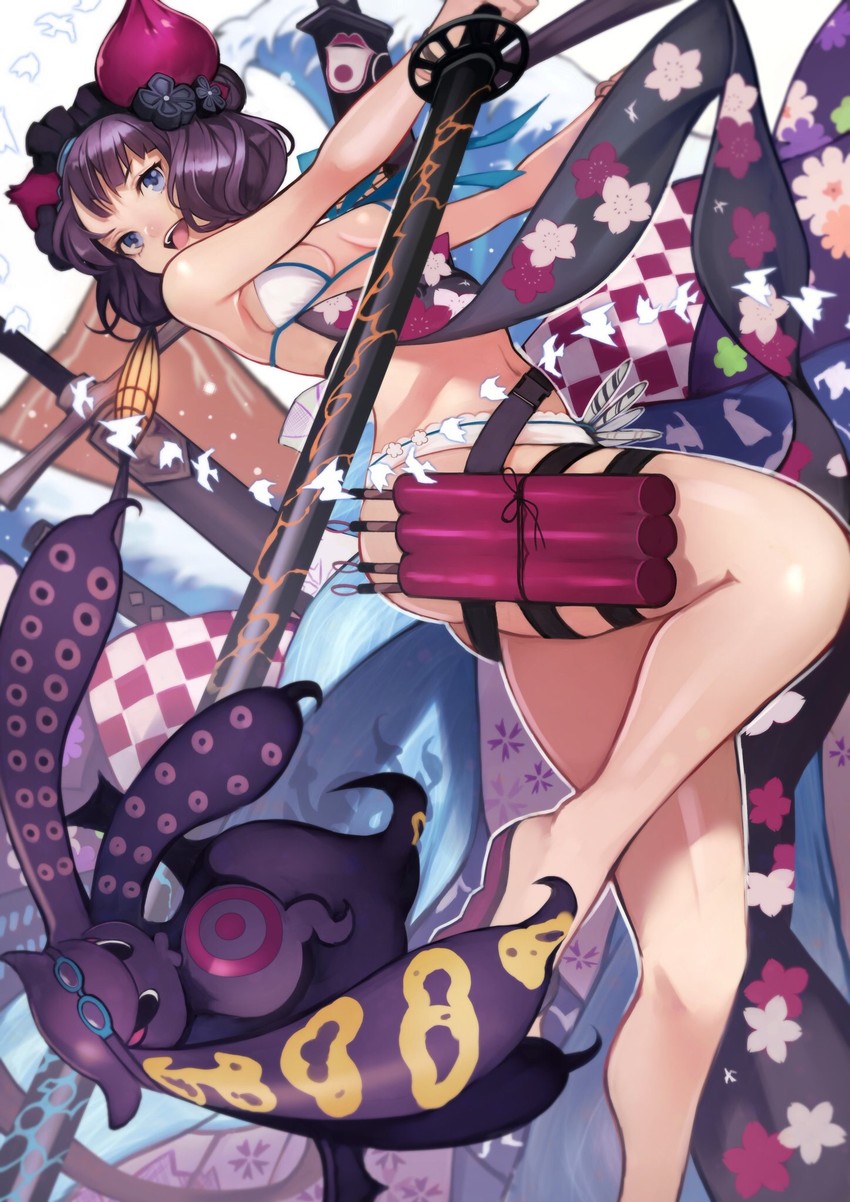 katsushika hokusai and tokitarou (fate and 1 more) drawn by yoshio_(55level)