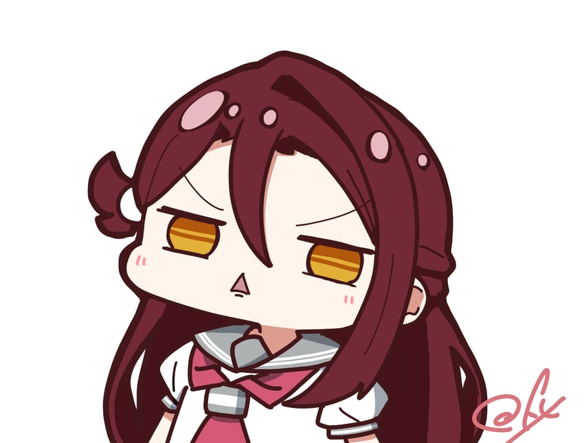 sakurauchi riko (love live! and 1 more) drawn by oofushi_ao