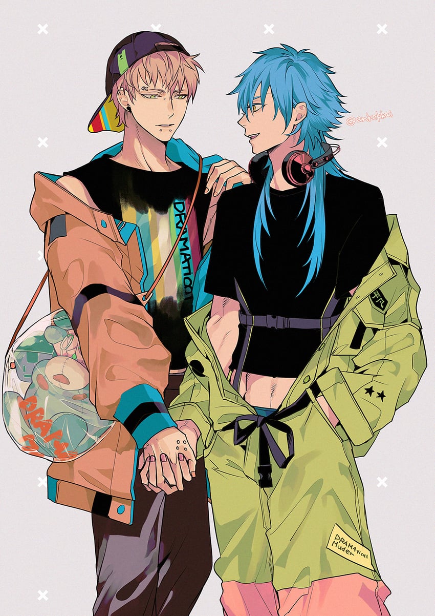 seragaki aoba and noiz (dramatical murder) drawn by ankekkai