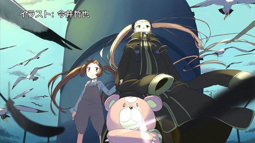 haruna, kirishima, yotarou, and osakabe makie (aoki hagane no arpeggio) drawn by imai_tetsuya