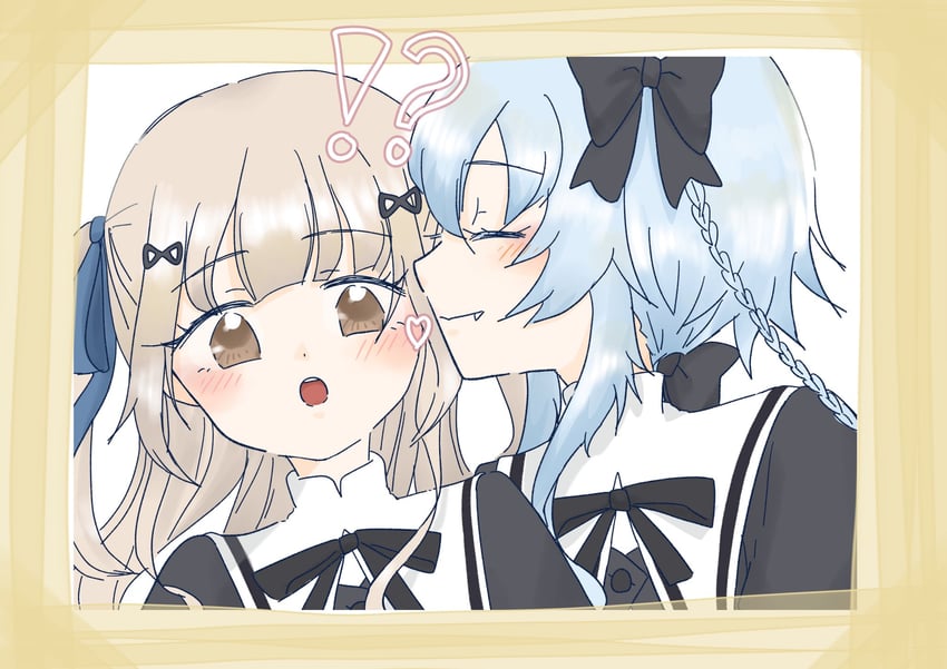 mori tatsuki and tada shiera (assault lily) drawn by fumi_(fumifumi3axl)