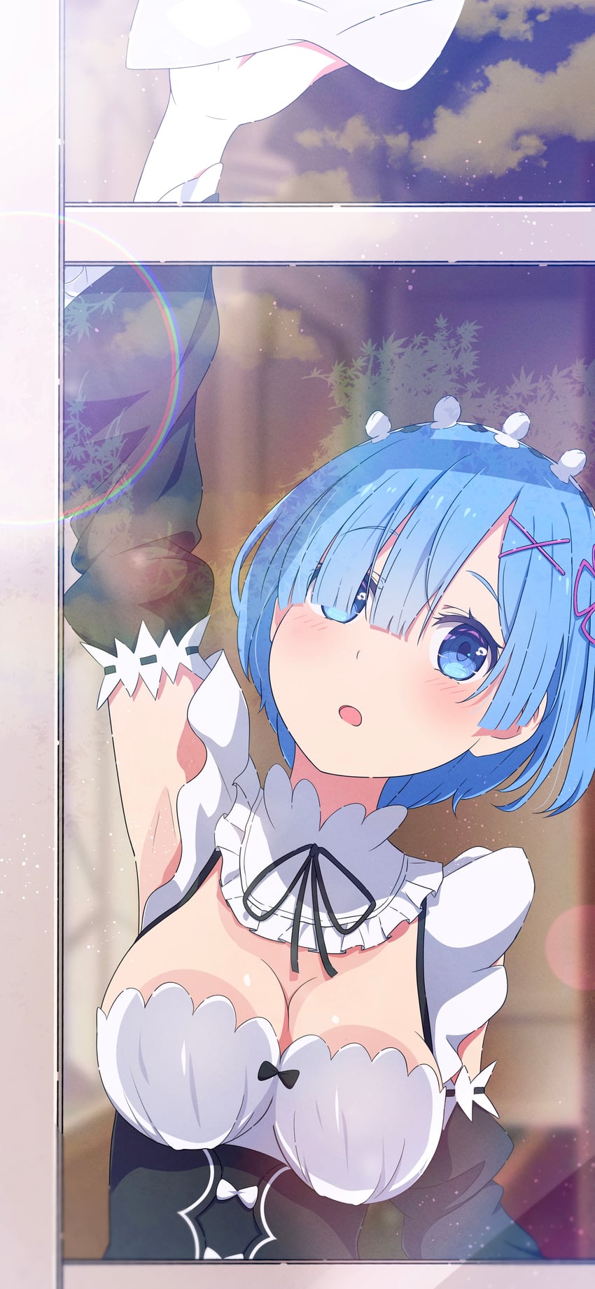 rem (re:zero kara hajimeru isekai seikatsu) drawn by na-suke