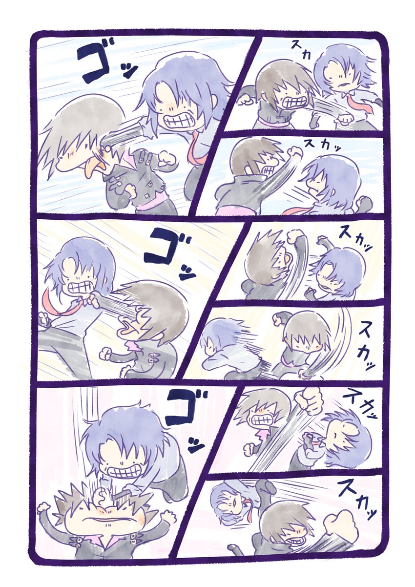 athrun zala and kira yamato (gundam and 2 more) drawn by imasogari