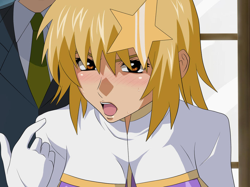 cagalli yula athha and meer campbell (gundam and 2 more) drawn by ip