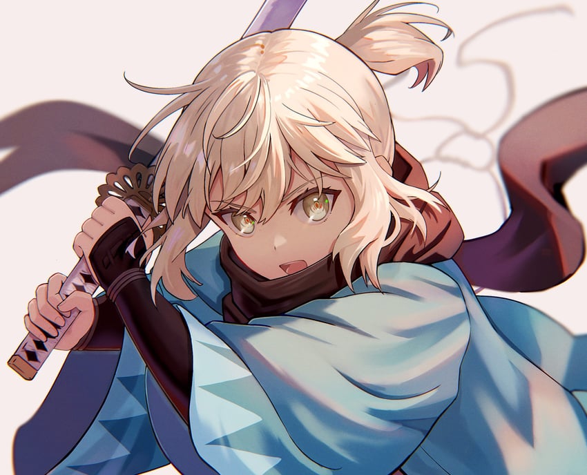 okita souji (fate and 1 more) drawn by bomberca309