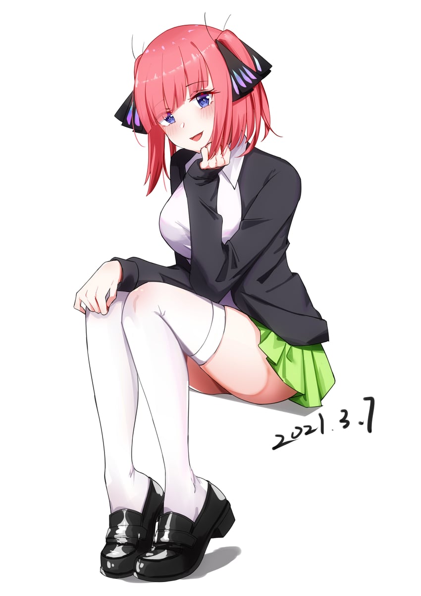 nakano nino (go-toubun no hanayome) drawn by miuna_(498475051)