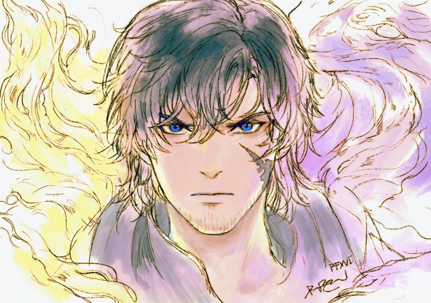 clive rosfield (final fantasy and 1 more) drawn by moogie_(shinjyu)