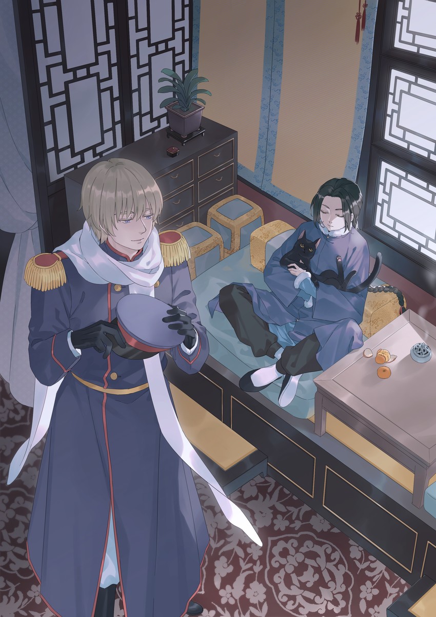 russia and china (axis powers hetalia) drawn by moye_(abubudebu)