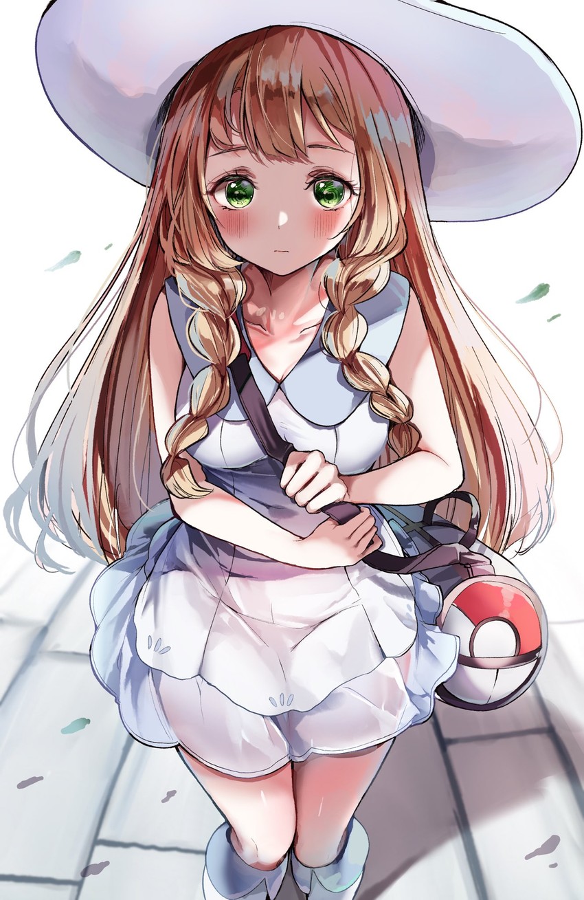 lillie (pokemon and 1 more) drawn by sak_(lemondisk)