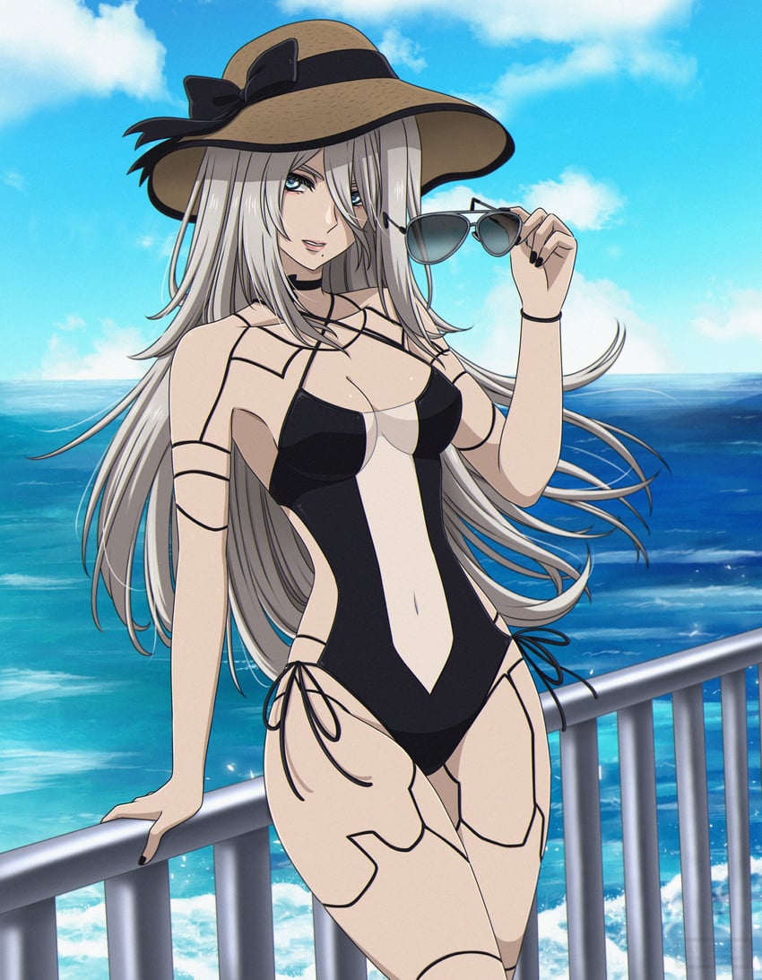 a2 (nier and 1 more) drawn by shirl_geem