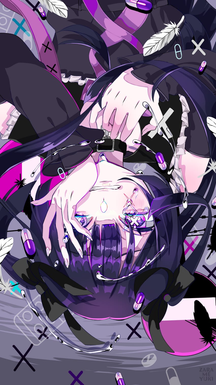 anda (tuyu and 1 more) drawn by zarame_yuki