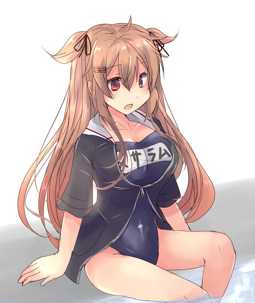 murasame and murasame kai ni (kantai collection) drawn by hirune_(konekonelkk)