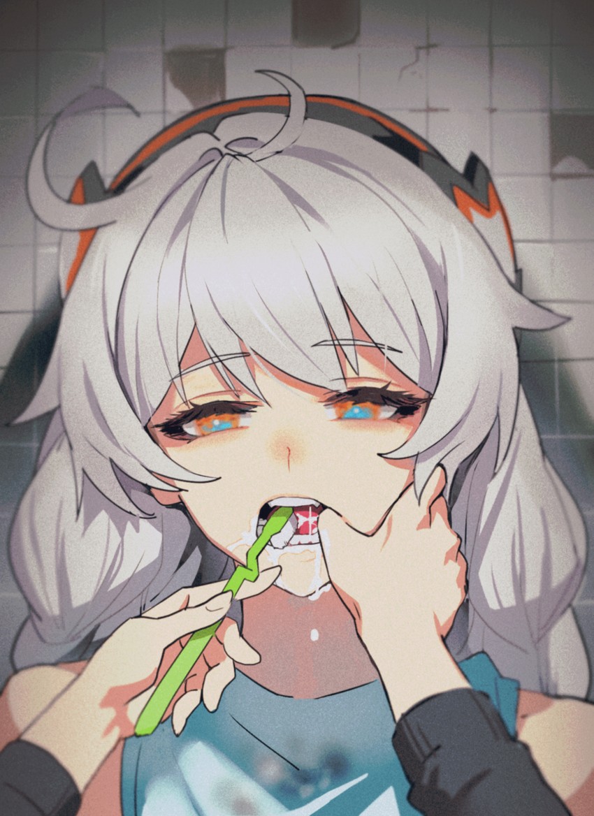 kiana kaslana and raiden mei (honkai and 1 more) drawn by tofu_crust