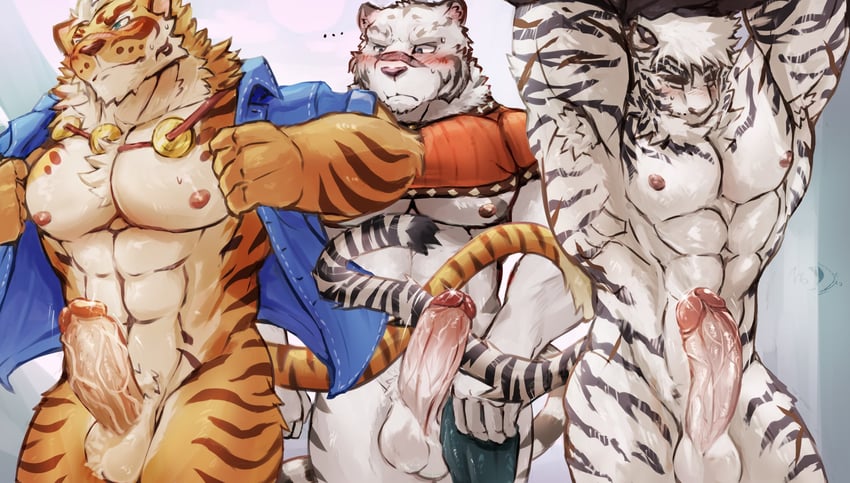 mountain, lin hu, and mercenary (arknights and 2 more) drawn by nodis_(nodis_node)