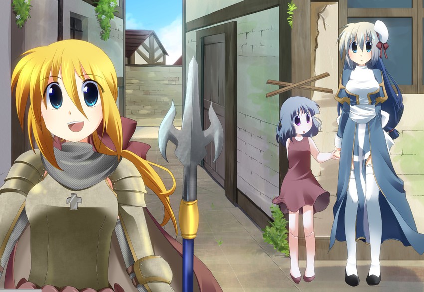 high priest, knight, and marionette (ragnarok online) drawn by kanagi_tsumugi