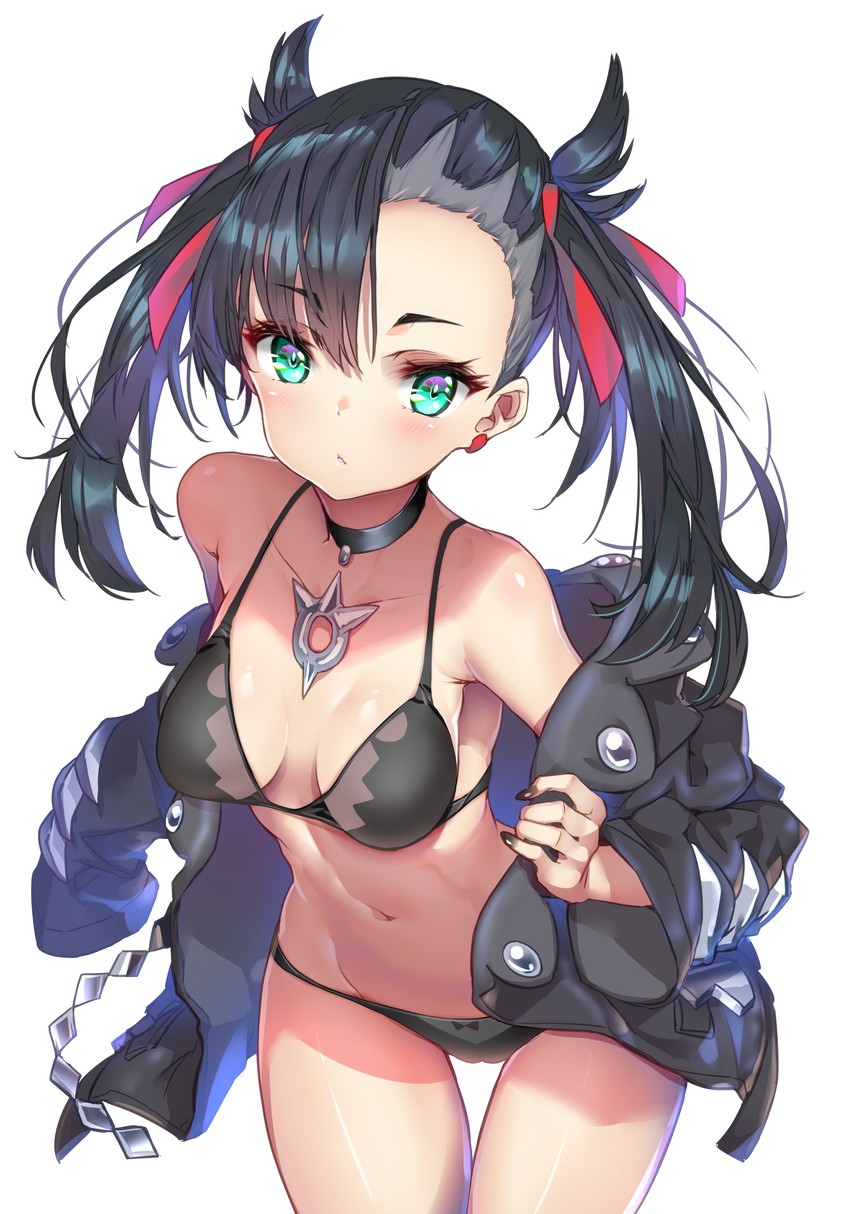 marnie (pokemon and 1 more) drawn by hong_(white_spider)