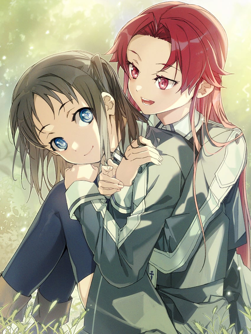 ronye arabel and tiese schtrinen (sword art online and 1 more) drawn by yoru_kiri