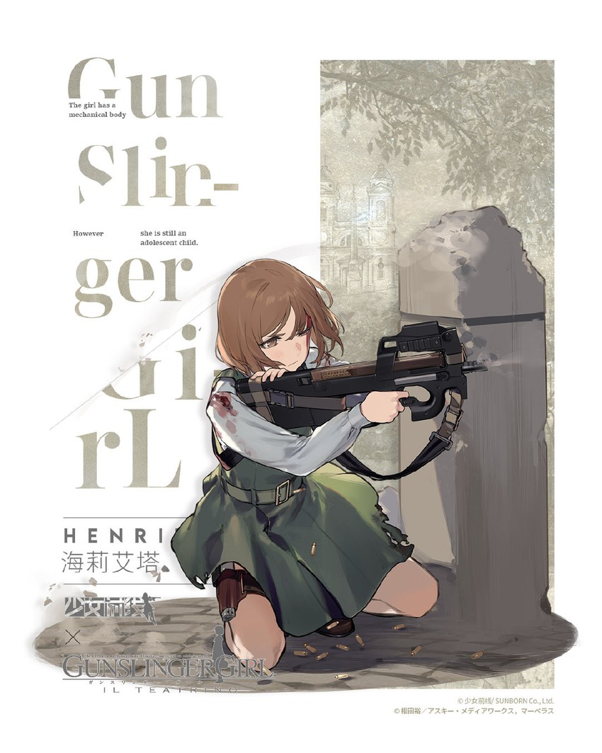 henrietta (girls' frontline and 1 more) drawn by duoyuanjun