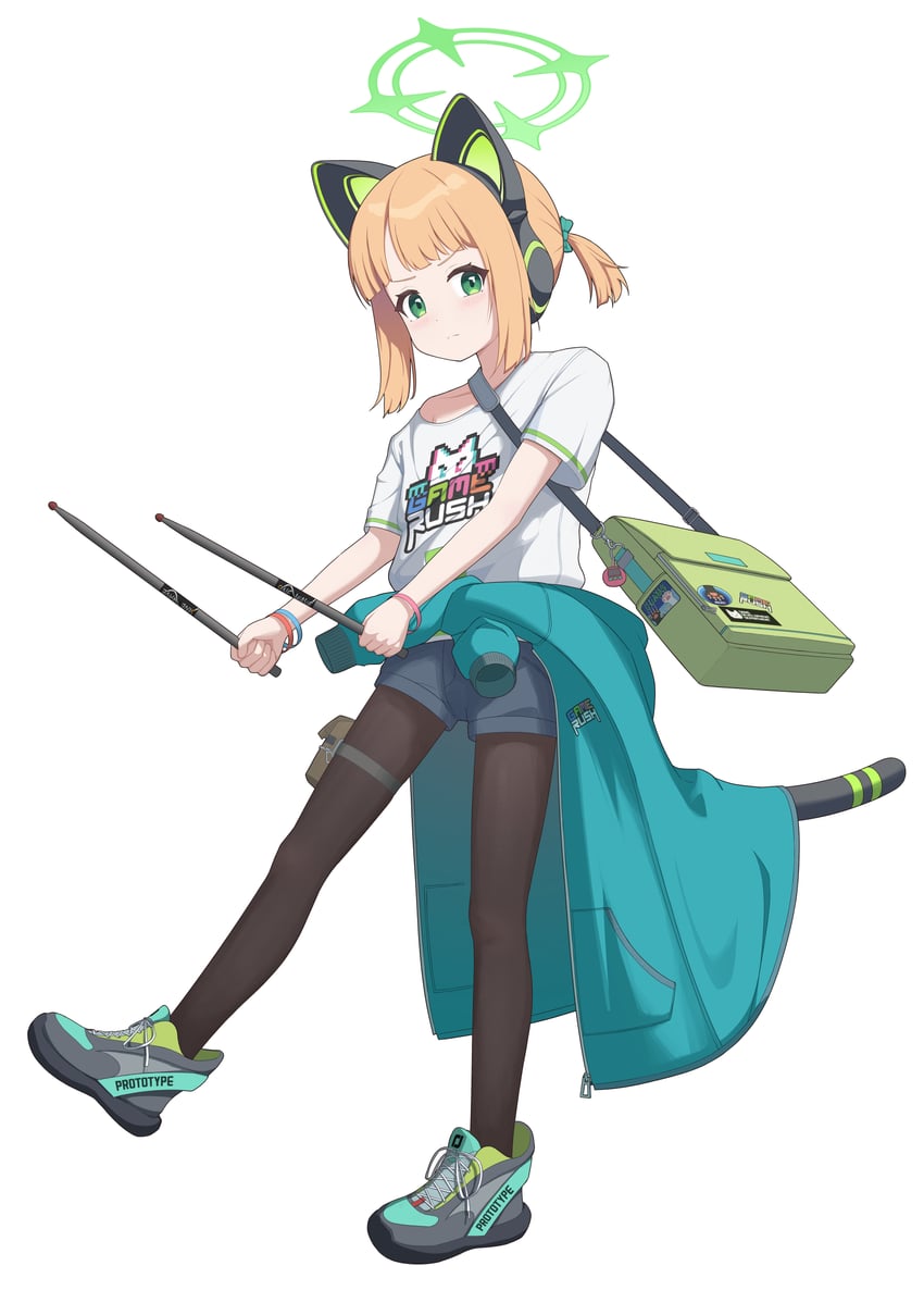 midori (blue archive) drawn by dsfr