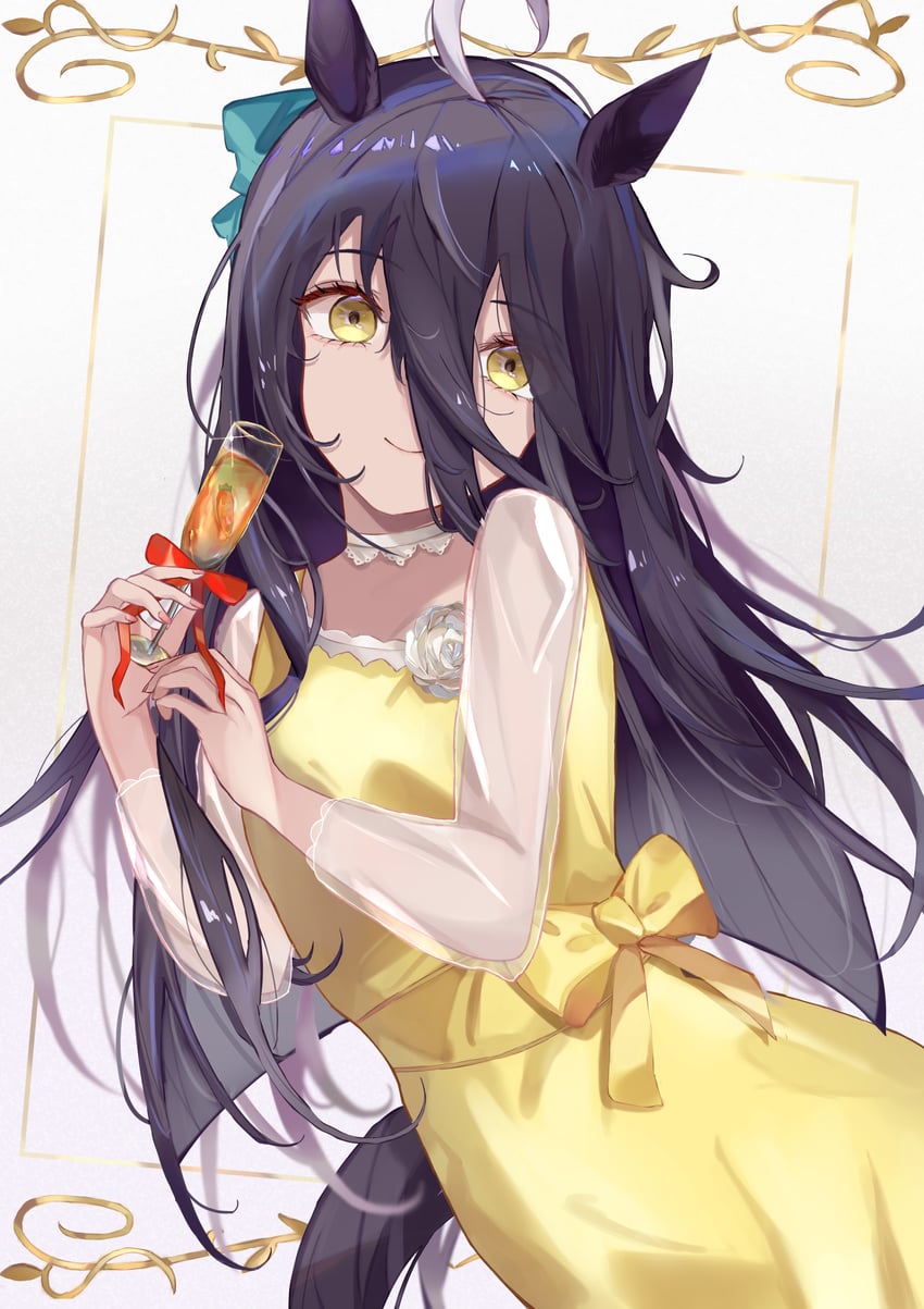 manhattan cafe (umamusume) drawn by watage_tanpopo