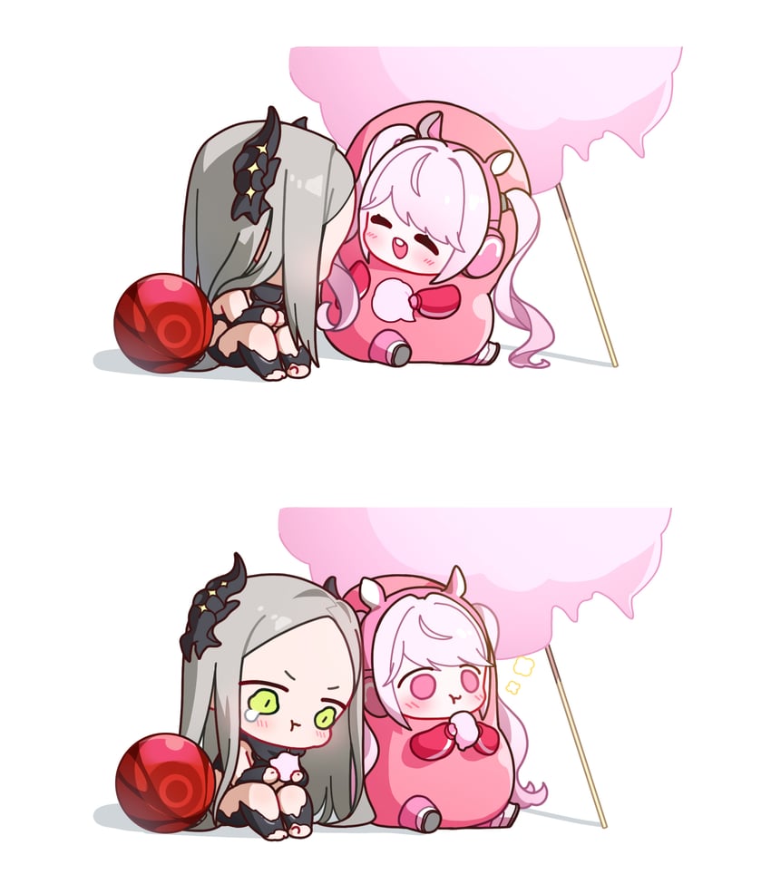 alice and leviathan (goddess of victory: nikke) drawn by uz_(uzru0428)