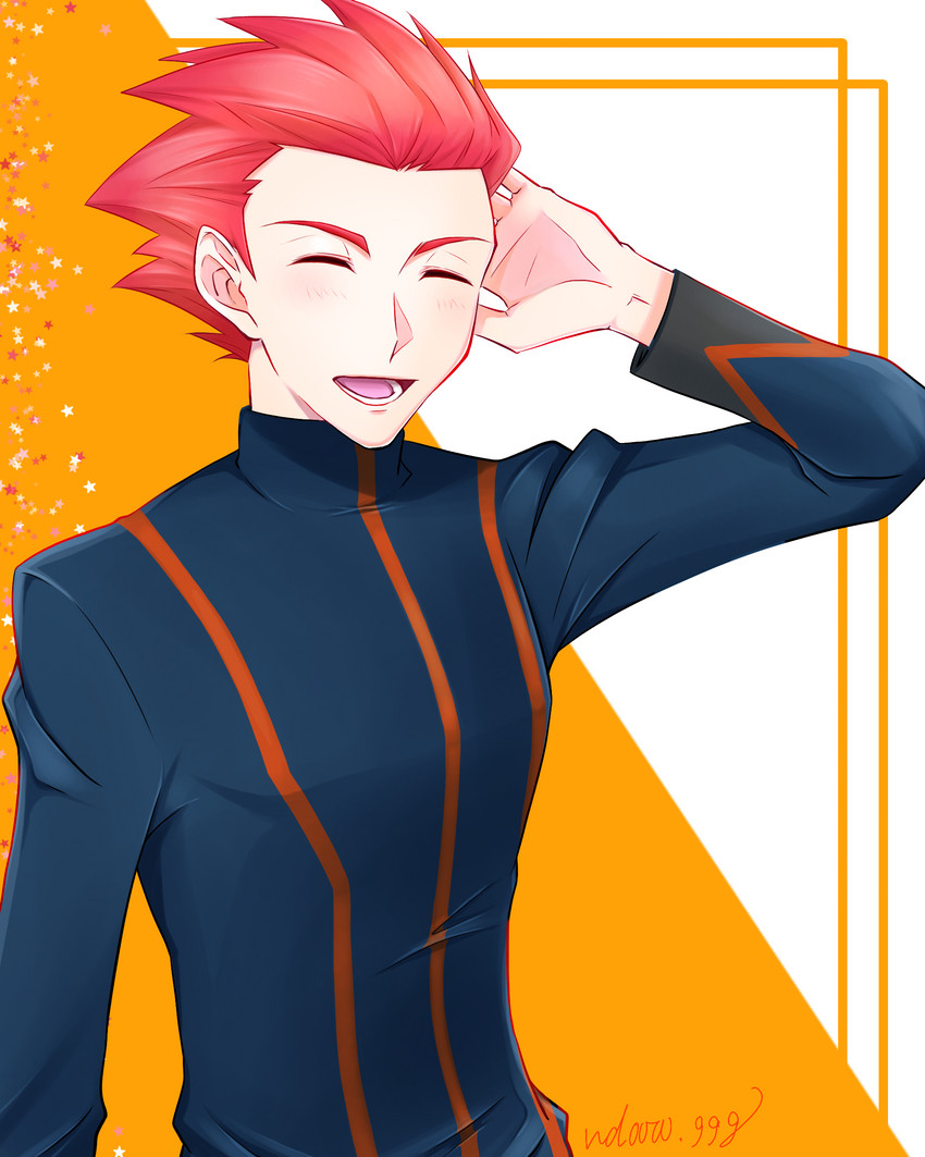 lance (pokemon and 1 more) drawn by yao_(evep3835)