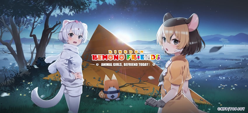 lucky beast, least weasel, and chevrotain (kemono friends and 1 more)