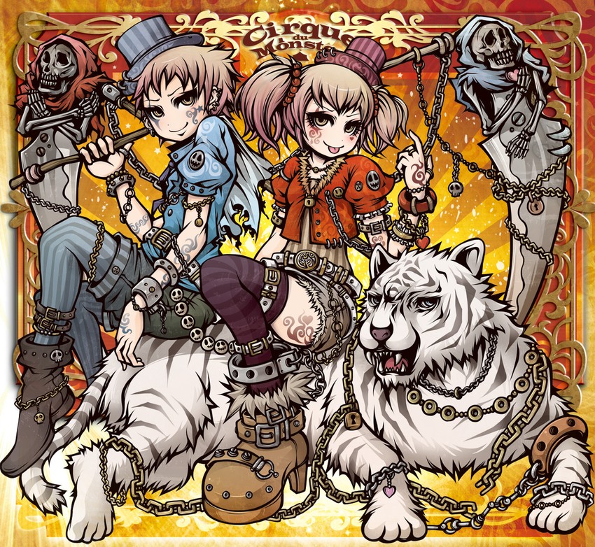 futago no shinigami adam & eva (cirque du monster) drawn by project.c.k.