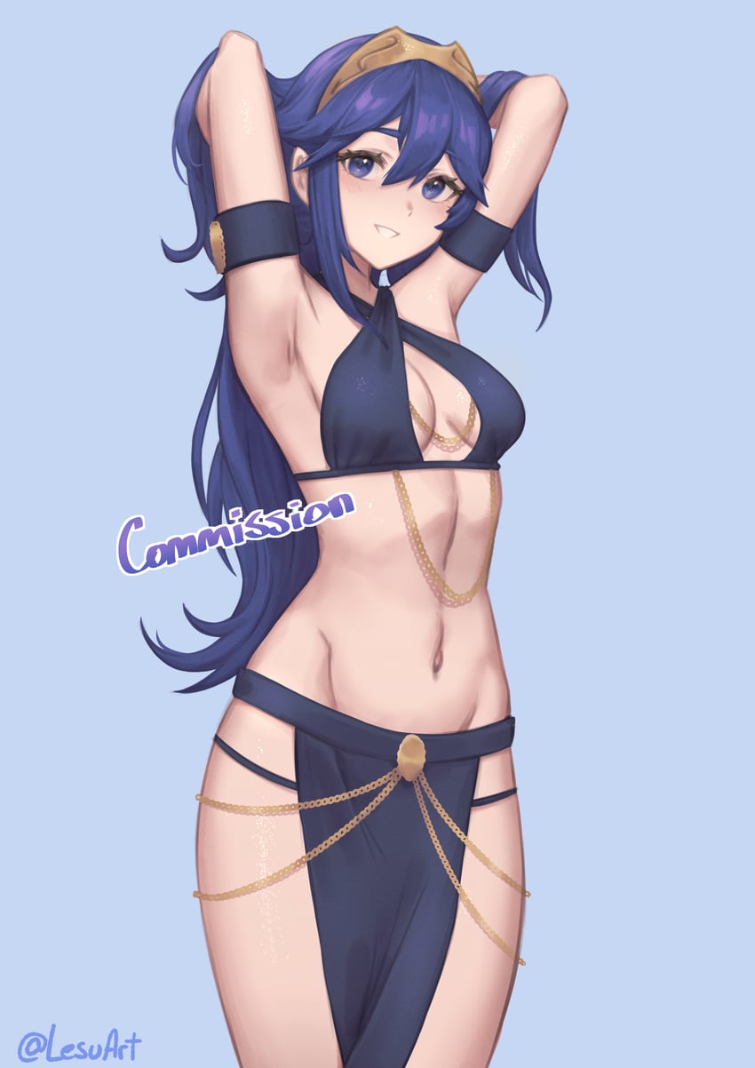 lucina (fire emblem and 1 more) drawn by lesu