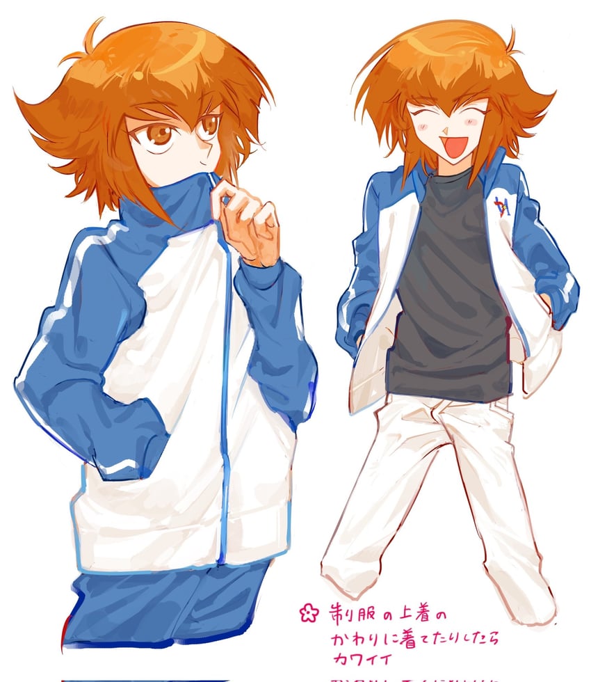 yuki judai (yu-gi-oh! and 1 more) drawn by spi_77