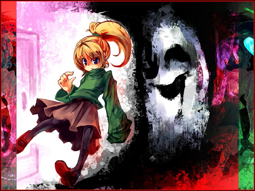 poniko and uboa (yume nikki) drawn by ukyo_rst