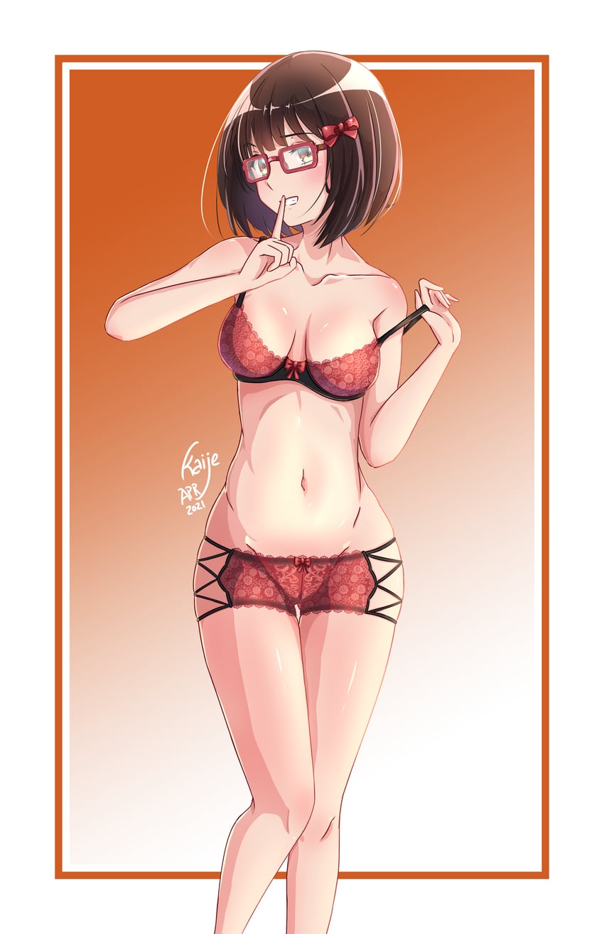 hisaishi kanade (hibike! euphonium) drawn by kaije7