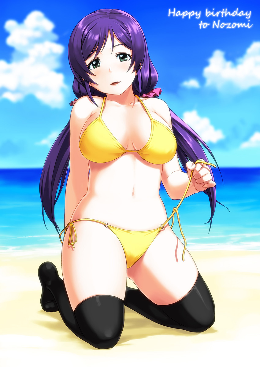tojo nozomi (love live! and 1 more) drawn by tachibana_roku