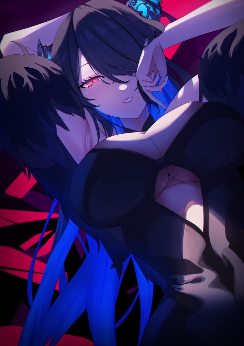 nerissa ravencroft (hololive and 1 more) drawn by masaya_tayo