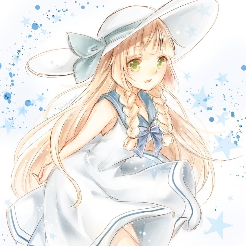 lillie (pokemon and 1 more) drawn by yomogi_(black-elf)
