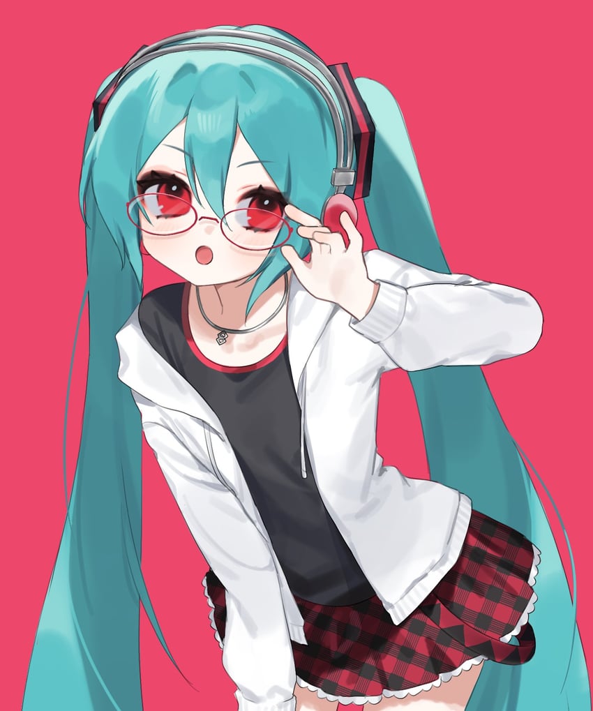 hatsune miku (vocaloid and 1 more) drawn by relen