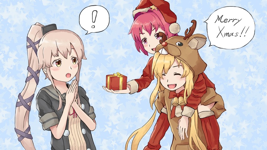 yura, yura kai ni, abukuma, and kinu (kantai collection) drawn by nakano_kiho