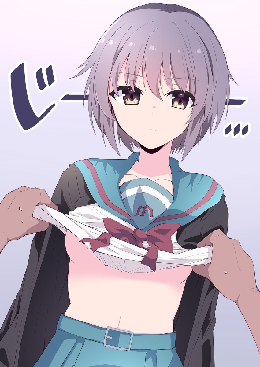 nagato yuki (suzumiya haruhi no yuuutsu) drawn by himiya_jouzu