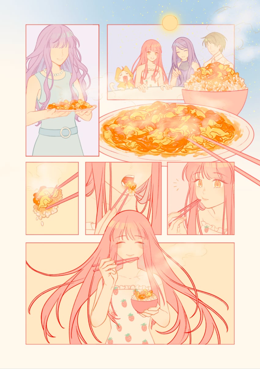 nikki, momo, and yoyo (nikki and 1 more) drawn by littlegrandpar