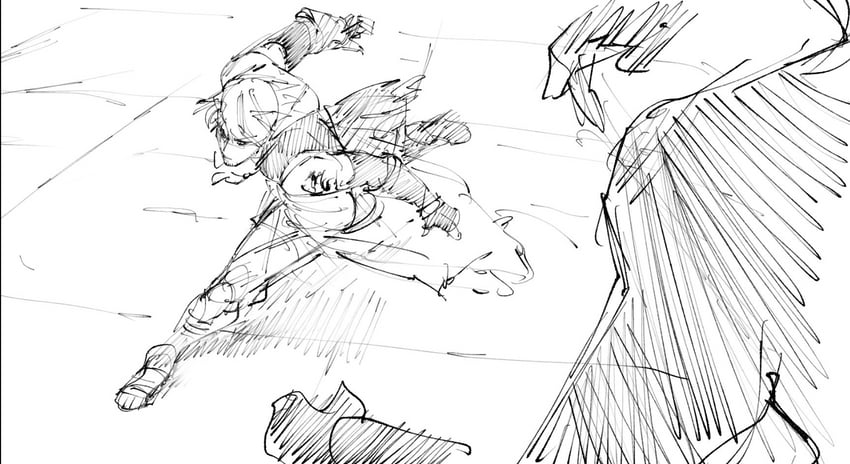 warrior of light and adventurer (final fantasy and 1 more) drawn by piyomotsu