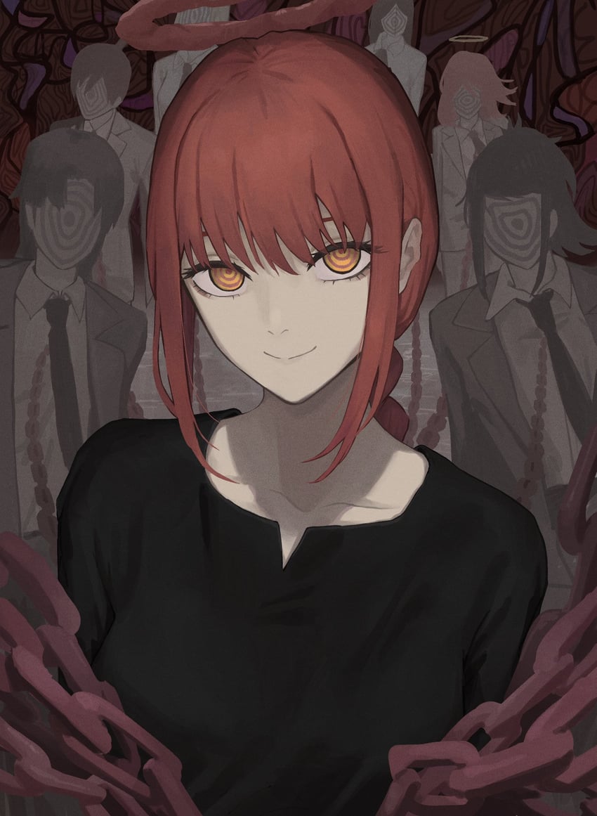 makima, hayakawa aki, angel devil, sawatari akane, tendou michiko, and 2 more (chainsaw man) drawn by darao_(daradara_suyaaa)