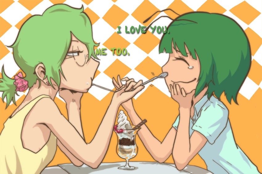 kazami yuuka and wriggle nightbug (touhou) drawn by arikui_(ooooalikui)