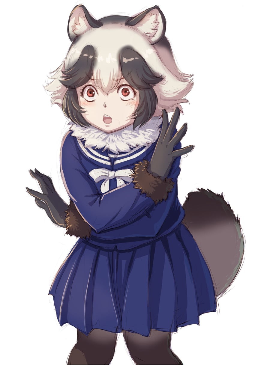 suletta mercury and tanuki (gundam and 2 more) drawn by kosai_takayuki