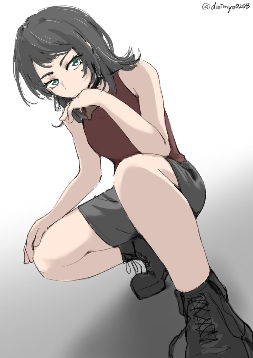 yahata umiri (bang dream! and 1 more) drawn by daimyo0208