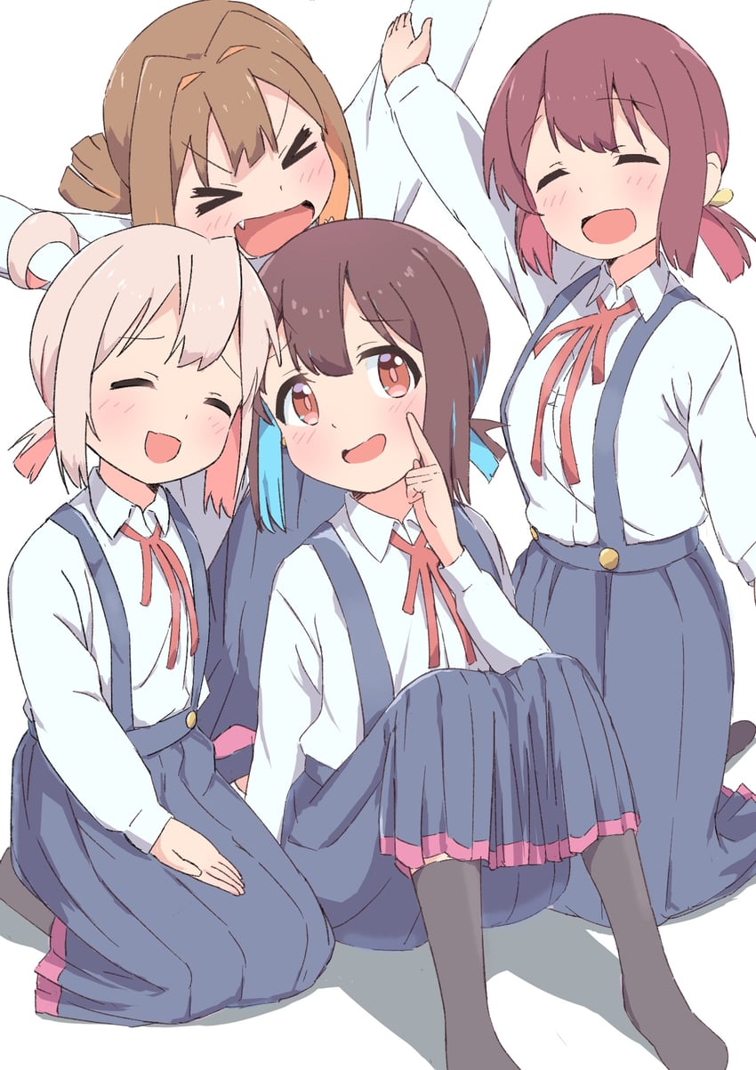 oyama mahiro, hozuki momiji, oka asahi, and murosaki miyo (onii-chan wa oshimai!) drawn by kaai_yuu