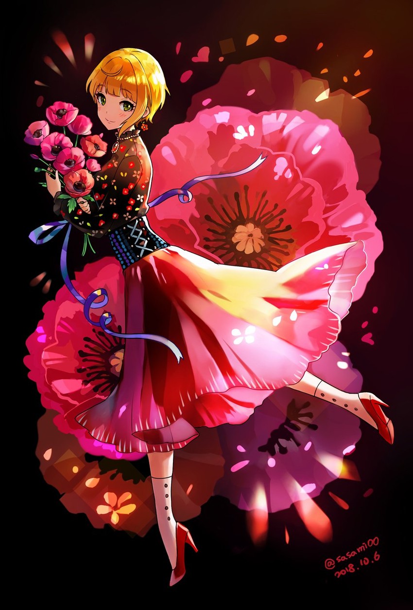 miyamoto frederica (idolmaster and 1 more) drawn by teki_(kakari)